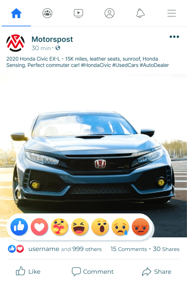 Facebook AI Generated Post