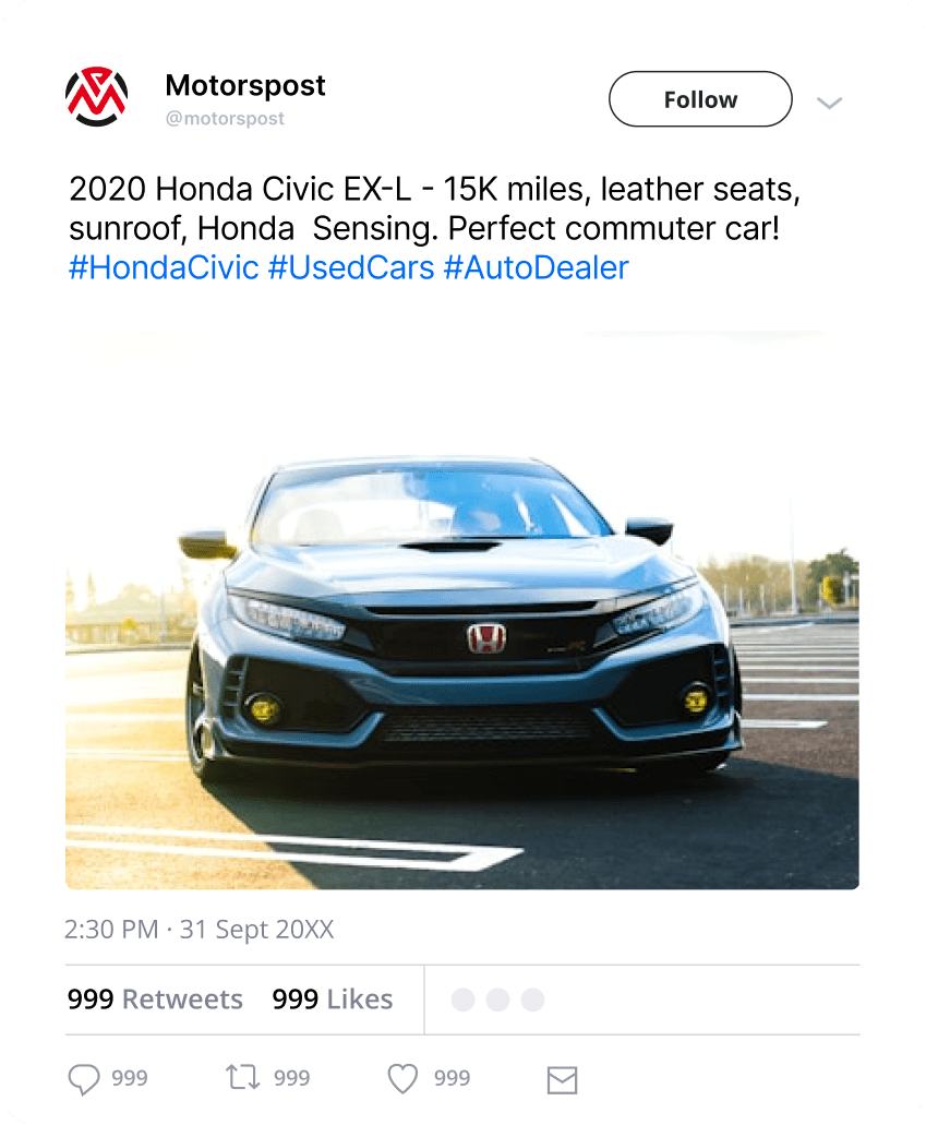 Twitter AI Generated Post